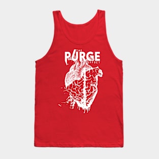 The Purge Effect HEARTMIND WHITE Tank Top